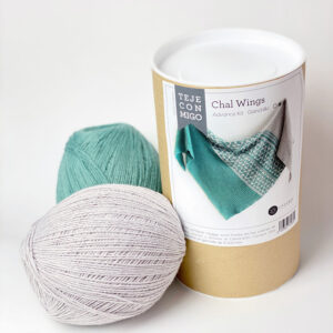 CasaSol Kit Teje Conmigo Chal Wings ganchillo