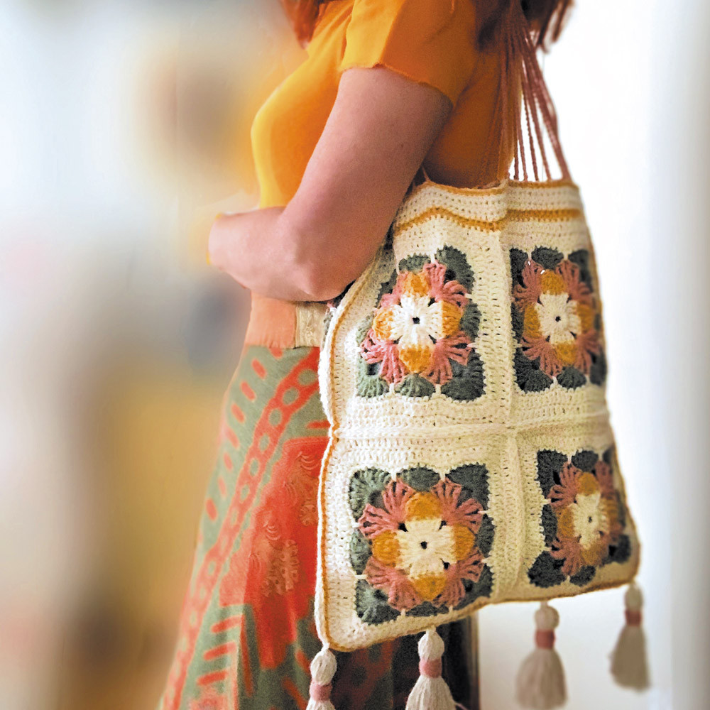 CasaSol Kit Teje Conmigo Bolso Gran Vía ganchillo by @susiseenredaoficial