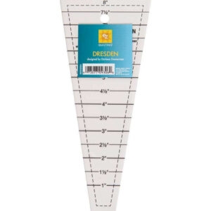 QUILTING Regla para plato de dresden fácil