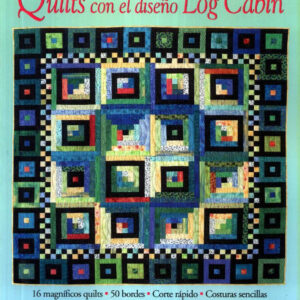 DRAC Quilts con el diseño Log Cabin de Judy Martin